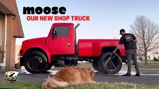 Our New Shop Truck MOOSE - First wash (International 4700 Custom)(2022)