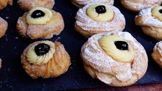 ZEPPOLE di San Giuseppe Magic Dough‼️UNIQUE DOUGH FRIED AND BAKED THAT DO NOT DEFLATE