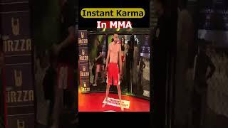Instant Karma #mma #mmafighter #instant #karma
