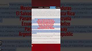 @TheReluctantGringo Updates The Sound Of Freedom Dominating the Americas #shorts