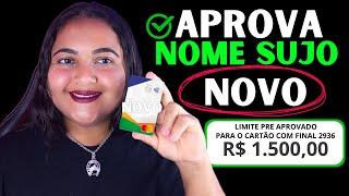 NOVO! CARTÃO DE CREDITO APROVANDO NA HORA ATÉ NEGATIVADO   SEM BUROCRACIA !