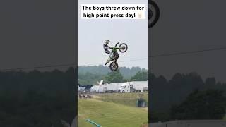 High Point Quad BEST WHIP #motocross#dirtbike#racing#fyp#vlog#iphone#viralvideo#shorts#bike#rider