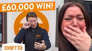 Sutch Good News! First-Time Player Wins £60,000 | BOTB Winner