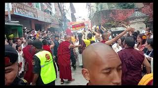 His Holiness Vajradhara Sakya Gongma Trichen Rinpoche is in Kathmandu.