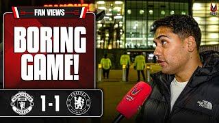 Amorim Has A MASSIVE Task! | Man United 1-1 Chelsea | Fan Views (Cam)