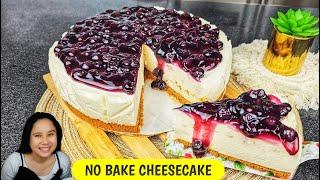 NO BAKE BLUEBERRY CHEESECAKE!