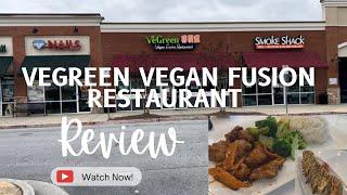 BEST VEGAN SUSHI | VEGREEN VEGAN FUSION RESTURANT REVIEW