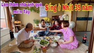 Vợ chồng em lên thăm và chở anh quê miền Tây sống ở Nhật 35 năm đi bệnh viện