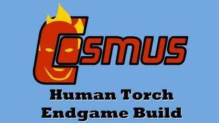 Marvel Heroes: Human Torch Endgame Build