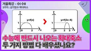 [ 중요도 x 100 ] 그래프의 확대축소는 꼭 알고 수능보세요