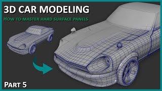 3D Car Modeling - How to Master Panels