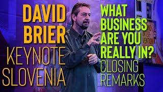 David Brier Branding Keynote in Slovenia