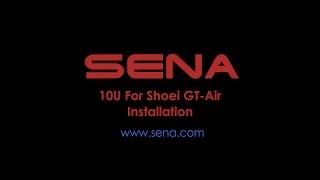 Sena 10U How To Video for Shoei GT Air How To Video (Installation)