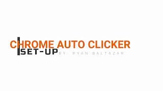 CHROME AUTO CLICKER