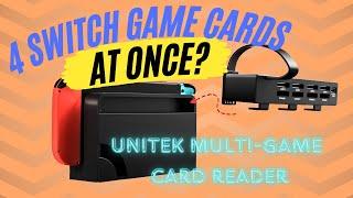 Unitek 8-in-1 Game Card Reader for Nintendo Switch - Unboxing, Setup & Review