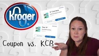 Coupons vs. Kroger Cash Back | Kroger Tutorial Video