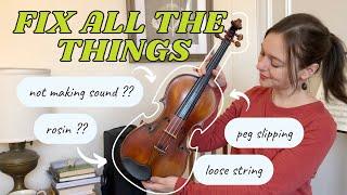 VIOLIN NOT WORKING  Beginner-friendly fixes for all the common violin equipment problems