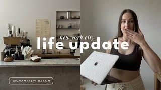 nyc vlog | life update, grwm & an afternoon in brooklyn