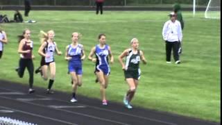 Kelly Hess at 2015 Flyway conference championships 800m