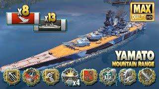 Battleship Yamato: 4x devastating strike - World of Warships