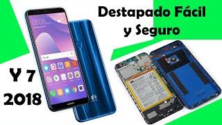 como destapar huawei y7 2018 / Desmontar, Abrir, Desarmar Y7 2018 de una forma segura y práctica.