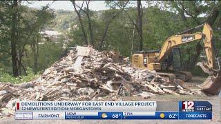 Demolitions begin for East End Village project in Morgantown