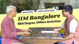 All About IIM Bangalore's BBA Programme | Chairperson: Prof. Suresh Bhagavatula @bbadbeiimb