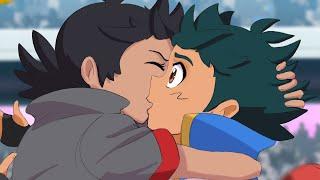 Goh kissed a guy (Ash) - ANIMATIC