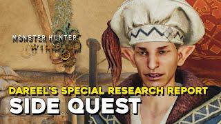 Monster Hunter Wilds Dareel's Special Research Report Side Quest Guide (Gillopod Location)