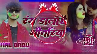Dj BISHAL Music | Sakhi Hata Ke Sadiya Rang Dalo Hay Bhitariya  Aashish Yadav New Holi Song Dj Remix