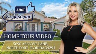 Home Tour 5690 Abelove Lane, North Port, Florida | The Coffey Group Fine Homes International