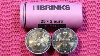 Cyprus 2 Euro Coin Roll Hunting 69NL