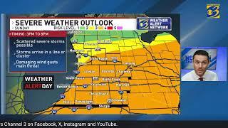 WEATHER ALERT DAY: Strong to severe storms possible in West Michigan