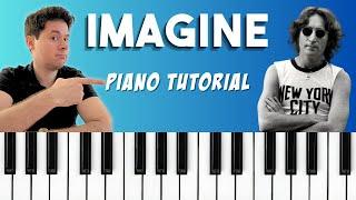 Imagine - John Lennon | Step by Step Piano Tutorial