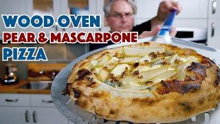 Pear Mascarpone Walnuts Gorgonzola Honey Wood Fired Pizza