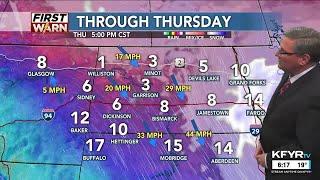 KFYR First News at Six Weather 12/18/24