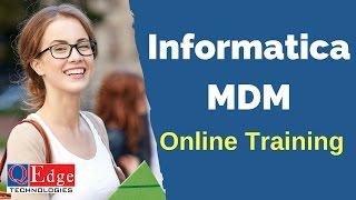 Informatica MDM Online Training | Informatica MDM Tutorial for Beginners