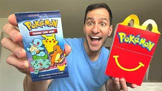 *NEW POKEMON CARDS AT MCDONALDS!* Opening 25th Anniversary Packs!