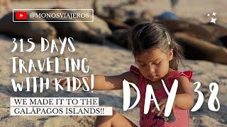 315 Days traveling with kids: Day 38 - Landing in the Galápagos Islands