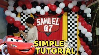 Simple Birthday Backdrop Ideas | Birthday Decoration Ideas at Home