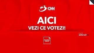 LIVE Antena3 CNN: Alegerile din primul tur, anulate – Decizie istorică a CCR!