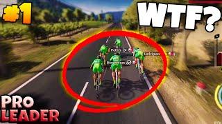 MOST INSANE STRATEGY EVER??? - Pro Leader #1 | Tour De France 2022 PS4/PS5 (TDF Gameplay Ep 1)