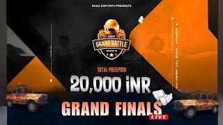 BATTLE LEAGUE || PRIZE POOL 20,000 INR || GRAND FINALS LIVE || ORGANIZED BY RAKA ESPORTS