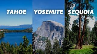 BUCKET LIST CALIFORNIA ROAD TRIP (Tahoe, Yosemite, Sequoia)