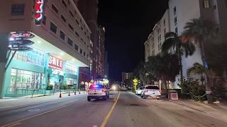 Clearwater Beach, Florida at Night