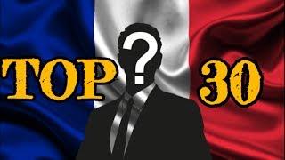 TOP 30 DES ACTEURS FRANÇAIS