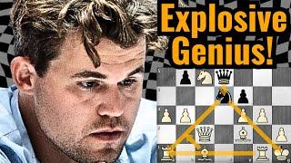 Magnus Carlsen Just Went SUPERNOVA! Even Stockfish Left SPEECHLESS!!