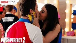 Hailee Steinfeld Ben Platt Kiss Scene from Pitch Perfect 2! | RomComs