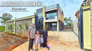 OMG! Couple Built A Stunning Mansion In Only 4 Months! 8,200,000 ($52k) 4 Bedroom +HANDOVER CEREMONY