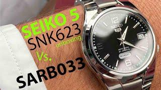 SEIKO 5 SNK623 Vs. SEIKO SARB033 - Does it measure up?